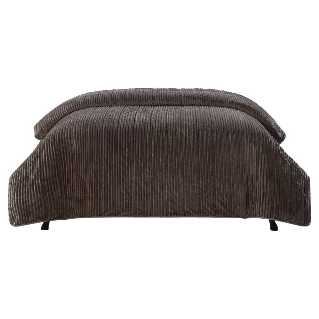 Tagesdecke granit Polyester B/L: ca. 200x220 cm