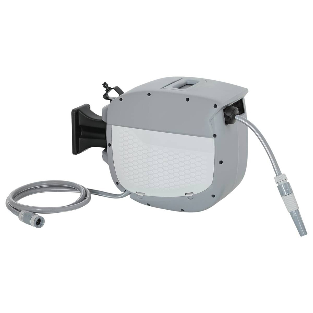 Outsunny Schlauchtrommel grau B/H/T/L: ca. 22x35x22x52 cm