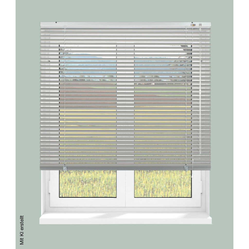 Boviva Alu-Jalousie silber B/L: ca. 80x175 cm