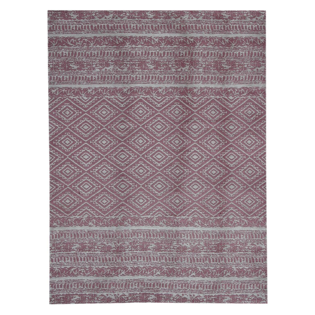 Kayoom Flachgewebeteppich Sunny 110 pink B/L: ca. 120x170 cm