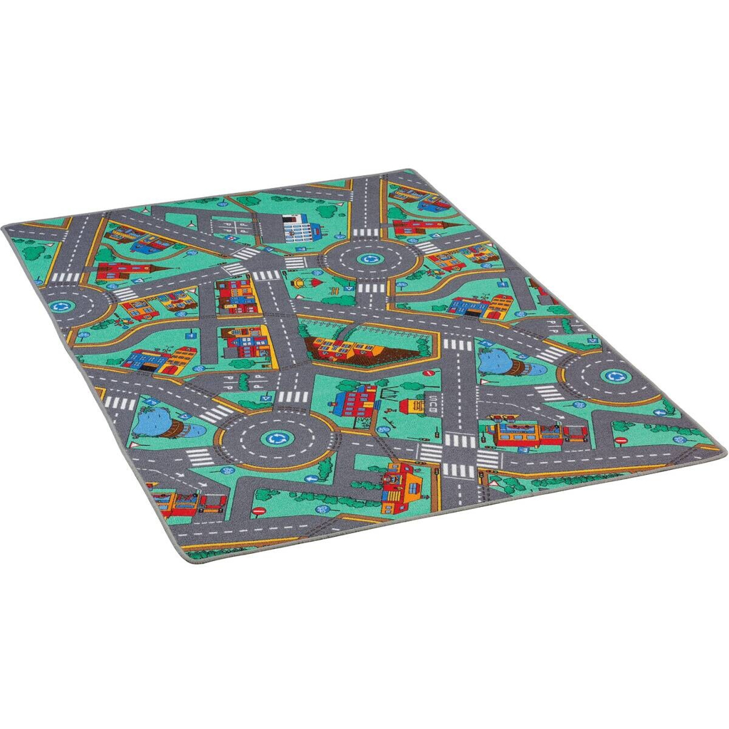 Kinderteppich Straße Multi B/L: ca. 100x175 cm