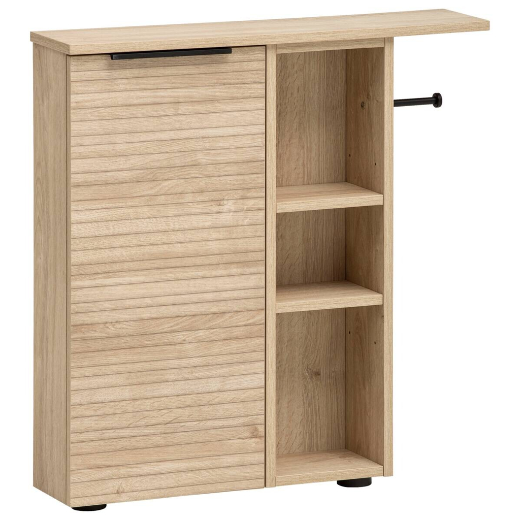 Unterschrank Mads Eiche Nachbildung B/H/T: ca. 70,7x74,3x17 cm