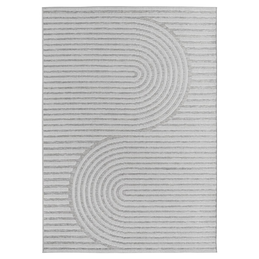 Ayyildiz Outdoorteppich DESERT grau B/L: ca. 240x340 cm