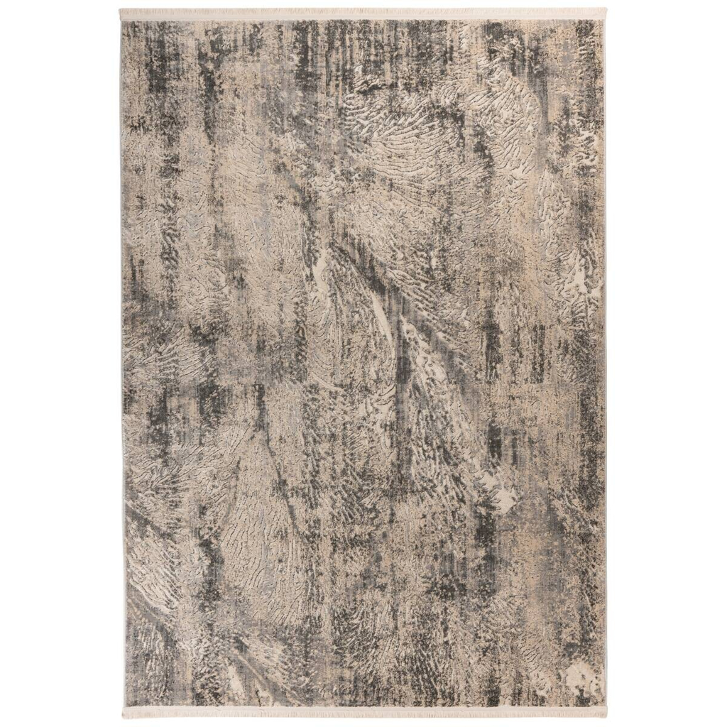 Kayoom Kurzflorteppich Adela 525 grau B/H/L: ca. 80x1,3x150 cm