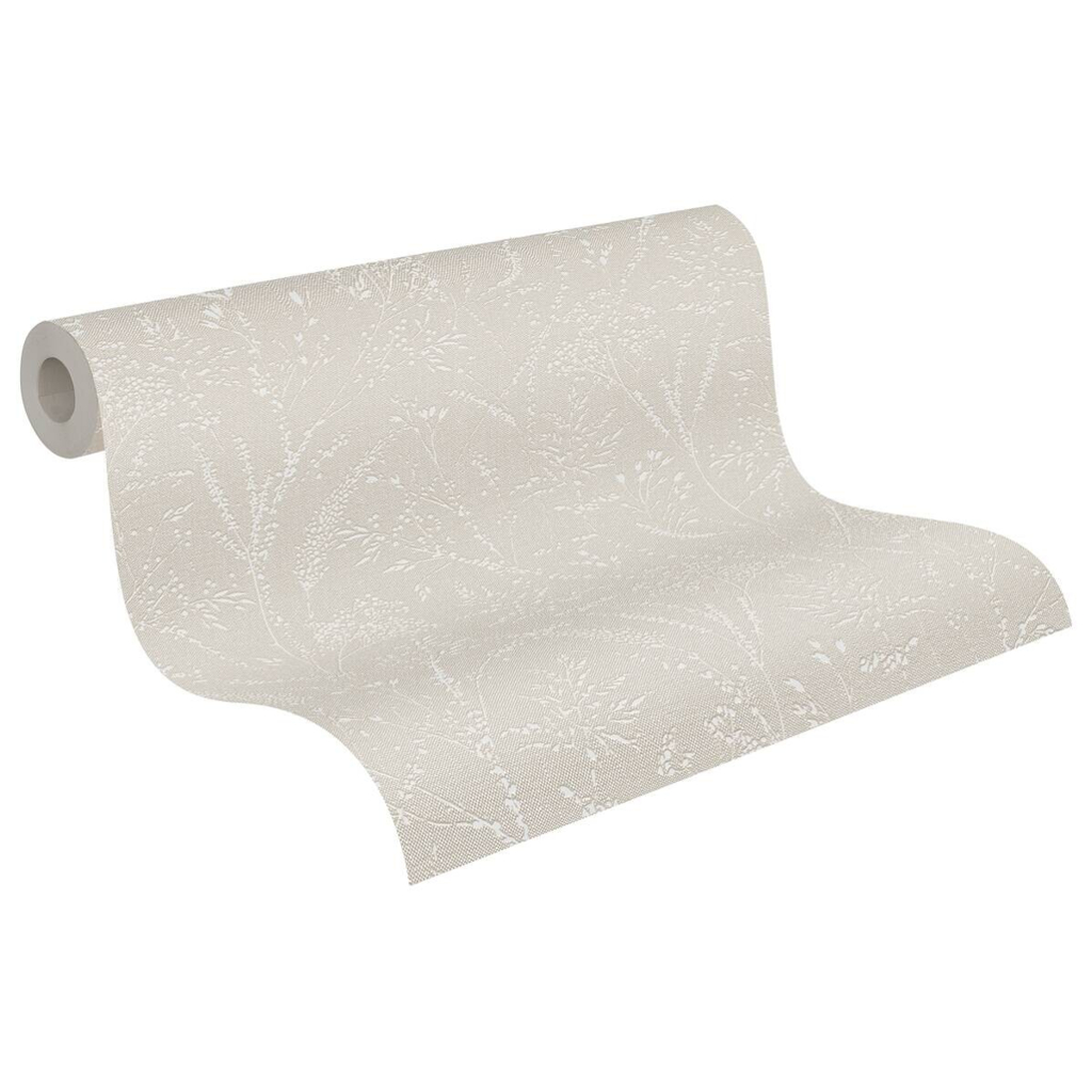 A.S.Creation Vliestapete beige weiß B/H/D: ca. 53x1005x9,2 cm