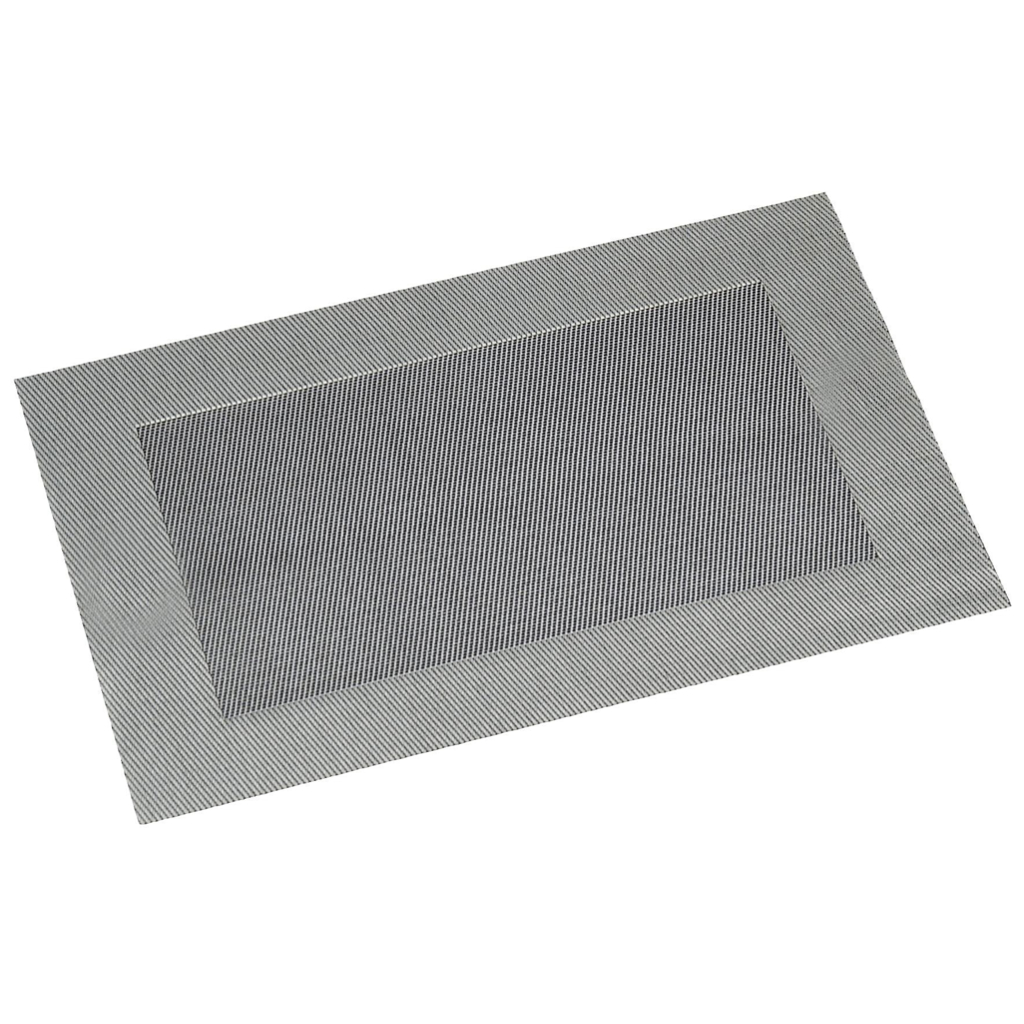 Kesper Platzmatte silber Kunststoff B/L: ca. 29x43 cm
