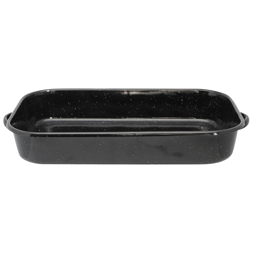 ELO Basic Brat-/Auflaufform schwarz Eisen B/H/L: ca. 20x6x32 cm