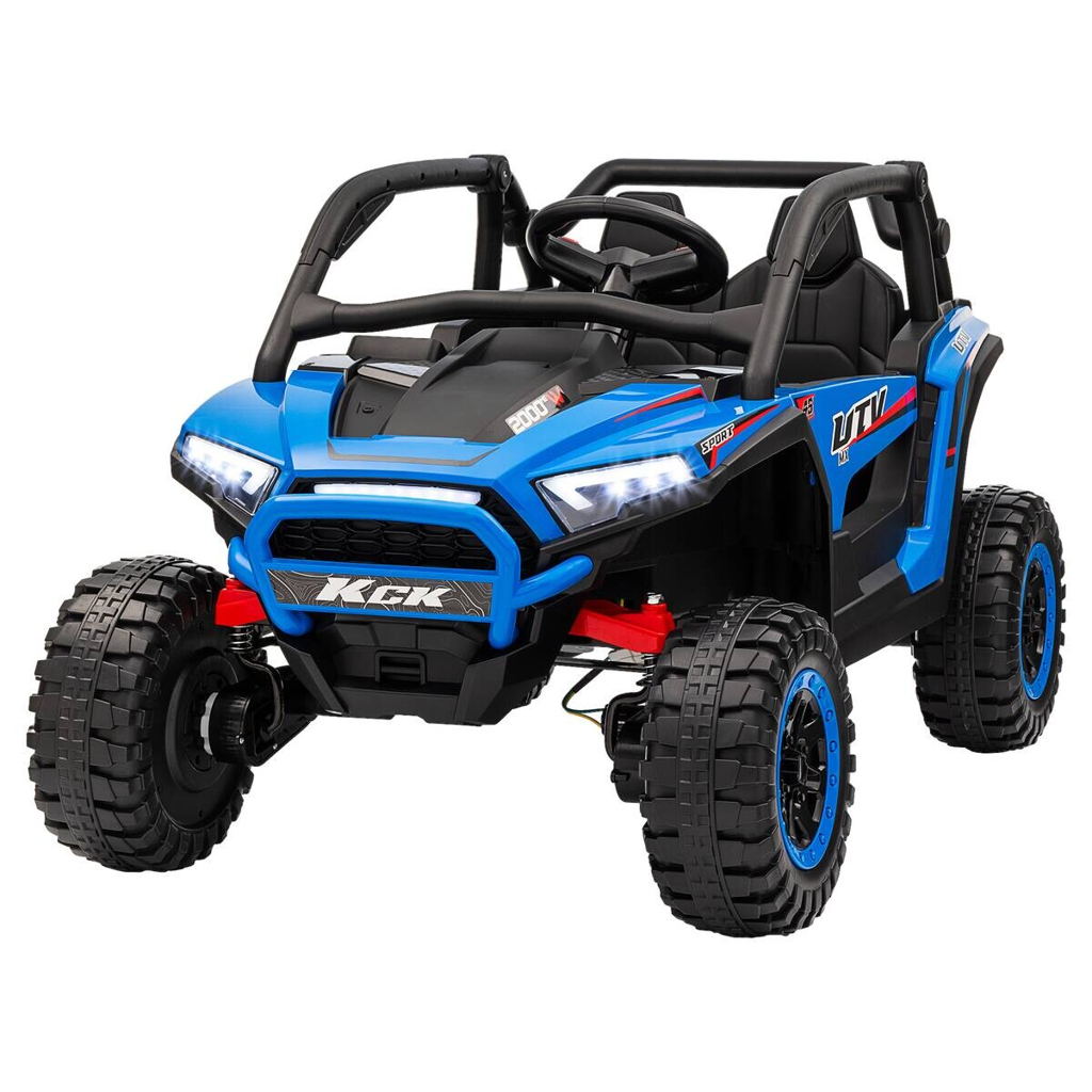 AIYAPLAY Elektro Kinderauto blau B/H/L: ca. 72x67x117 cm