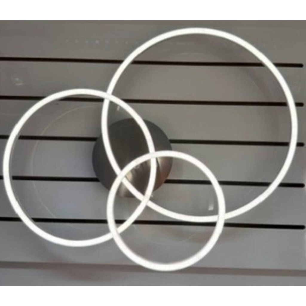 Nolo LED-Deckenleuchte Rose B/H/L: ca. 50x12x50 cm