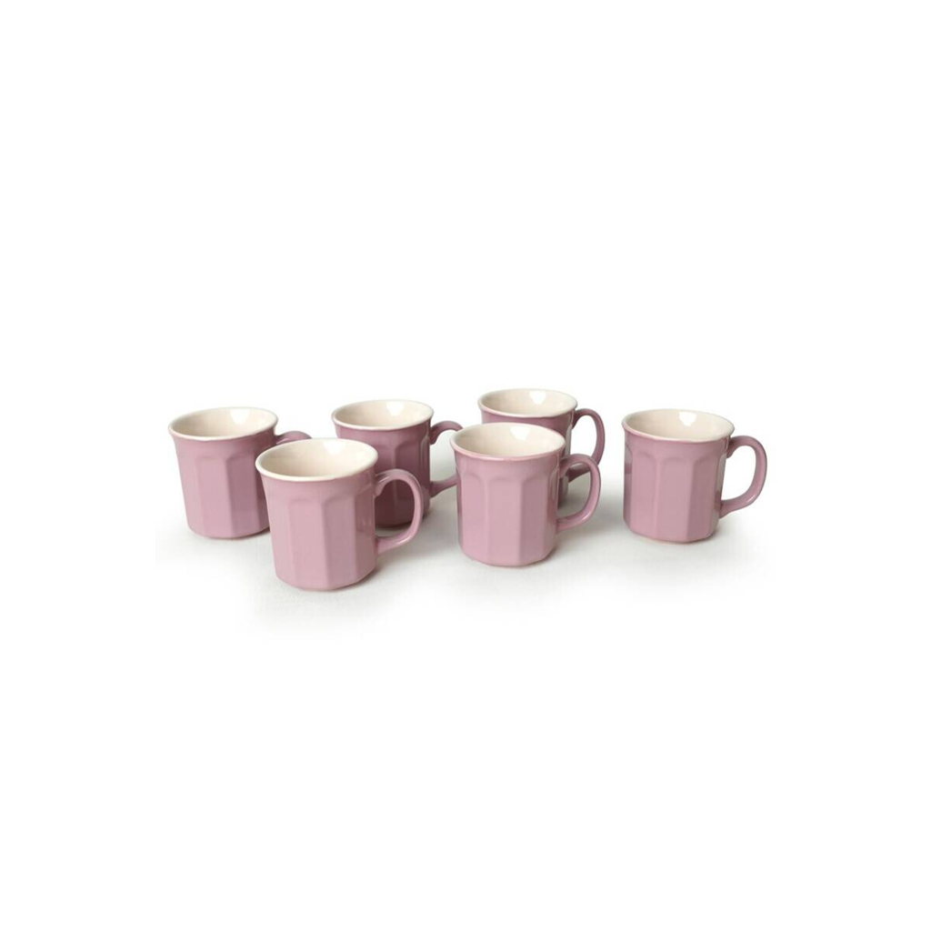 HermiaConcept Kaffeebecher 6-tlg. creme Keramik 6 tlg.