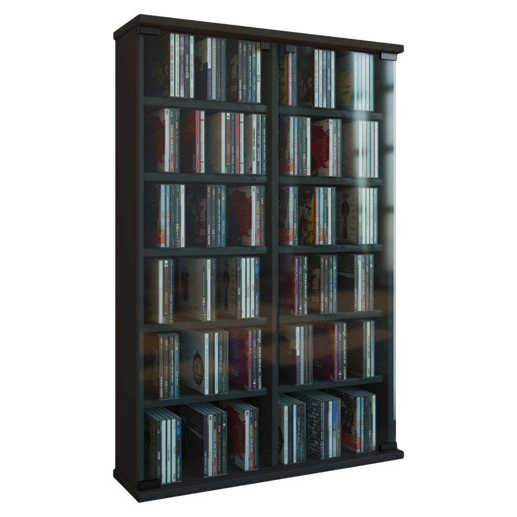 Regal Roma schwarz Holzwerkstoff B/H/T: ca. 60x91,5x18 cm