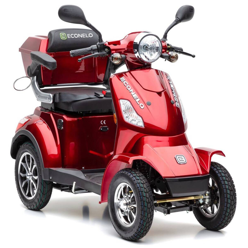 E-Seniorenmobil rot B/H/L: ca. 70x100x146 cm