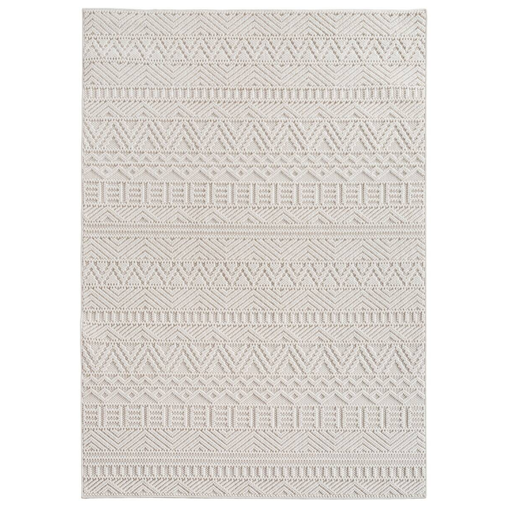 Ayyildiz Kurzflorteppich HELIX creme B/H/L: ca. 280x0,7x370 cm