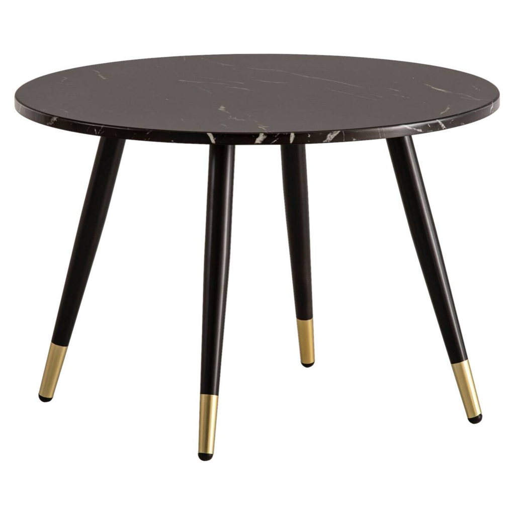 Couchtisch schwarz Marmor Optik B/H/T: ca. 60x41x60 cm