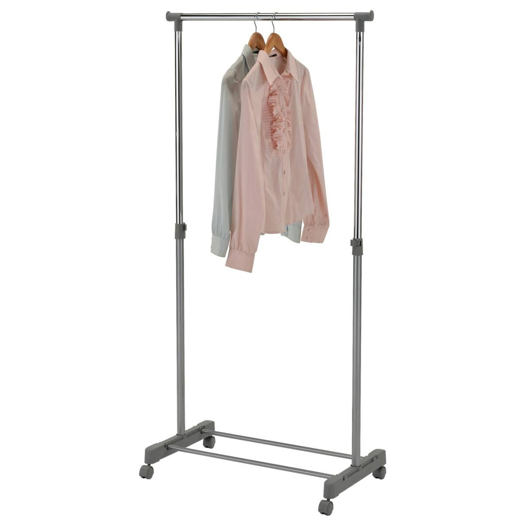Garderobenwagen Chrom Stahl B/H/L: ca. 43x92x79,5 cm