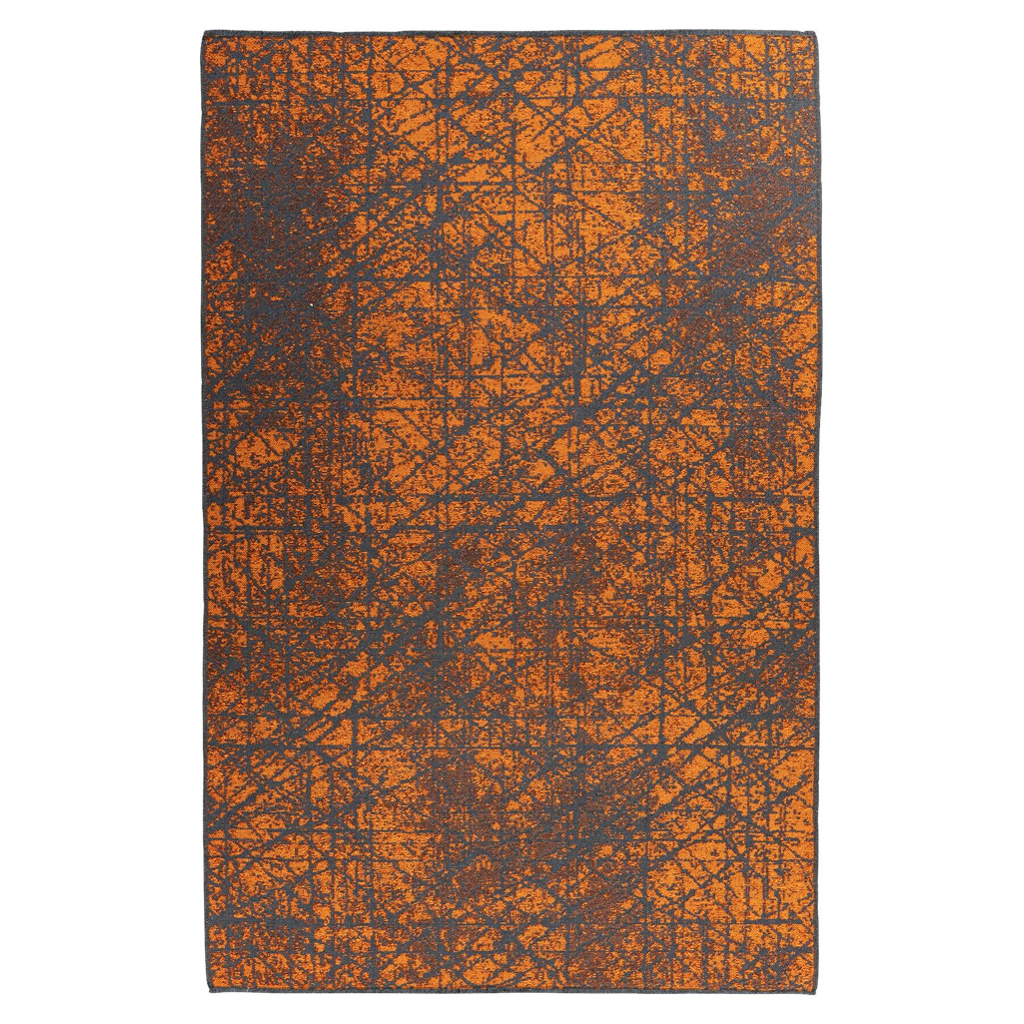 Kayoom Flachflorteppich Kalea 225 orange B/H/L: ca. 80x0,8x150 cm