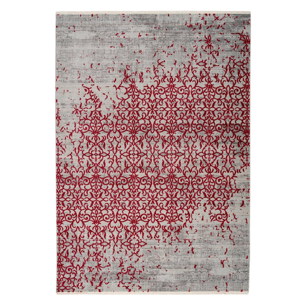 Arte Espina Kurzflorteppich Baroque 225 rot B/H/L: ca. 200x0,5x290 cm