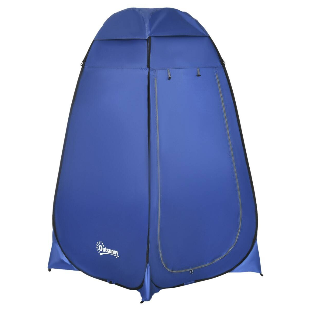 Outsunny Zelt blau Polypropylen B/H/L: ca. 120x120x190 cm