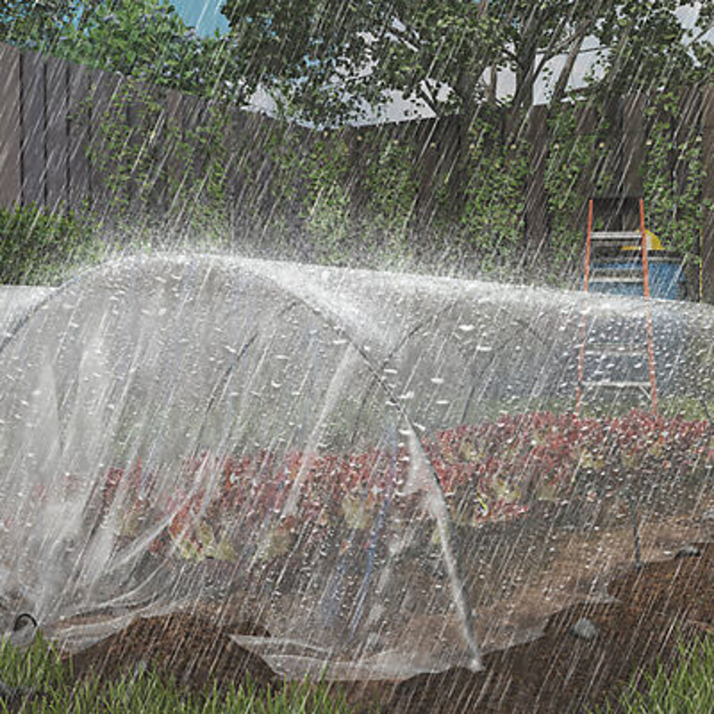 Outsunny Gewächshausfolie B/H/L: ca. 70...