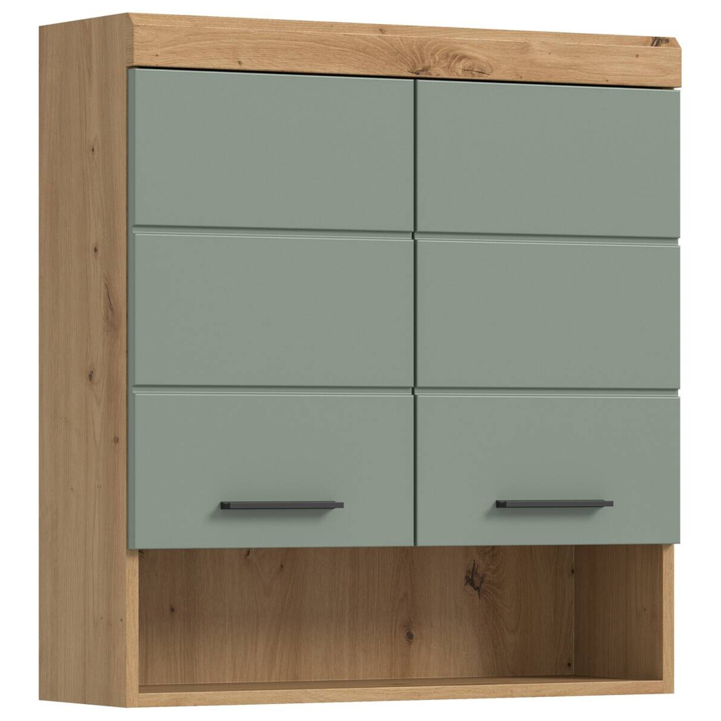 Badhängeschrank Scout Eiche Artisan Nachbildung salbei Nachbildung B/H/T: ca. 74x79x24 cm