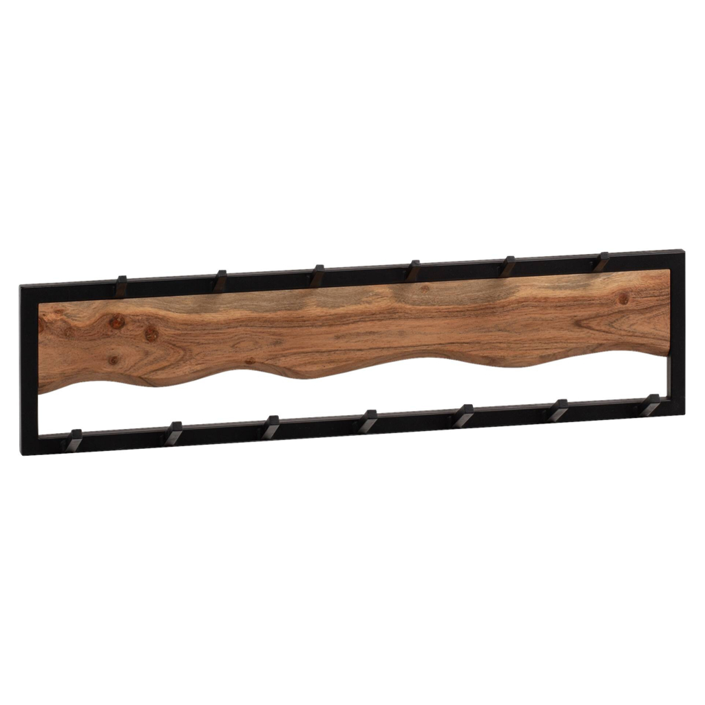 Wandgarderobe Akazie Nachbildung B/H/T: ca. 80x22x8 cm