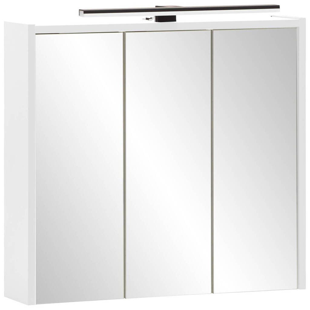 Spiegelschrank Katta weiß matt B/H/T: ca. 65x62,7x16 cm