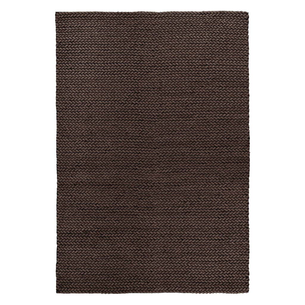 Padiro Flachflorteppich Robbie 125 braun B/H/L: ca. 120x2,1x170 cm