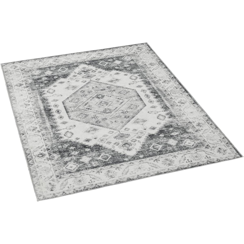 Teppich Vintage grau B/L: ca. 160x220 cm