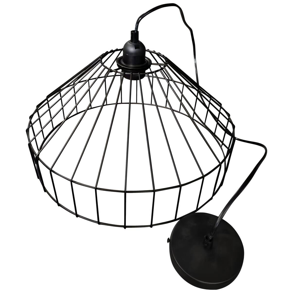 POCOline Pendelleuchte Ivette schwarz Metall H/D: ca. 75x38 cm E27 1 Brennstellen 601097000