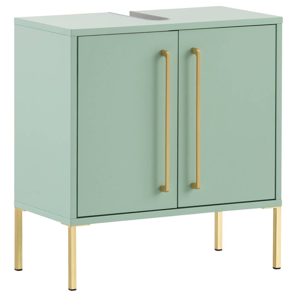 Waschbeckenunterschrank Sarah mint B/H/T: ca. 57,1x61,2x30,1 cm