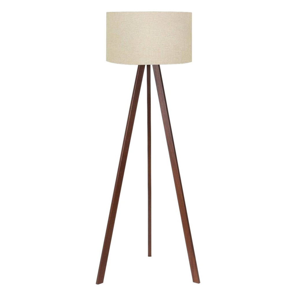 Opviq Stehlampe AYD-2581 beige PVC B/H/T/L/D: ca. 38x140x38x38x38 cm E27 1 Brennstellen