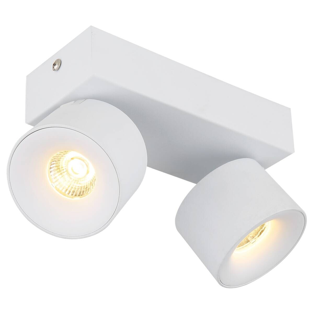 GLOBO LED-Spot RAE 56961-2W weiß Metall Kunststoff B/H/L: ca. 7,2x12x20,5 cm 2 Brennstellen