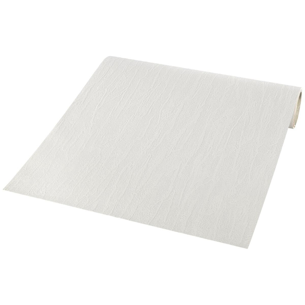 Vinyltapete Struktur weiß B/L: ca. 53x1005 cm
