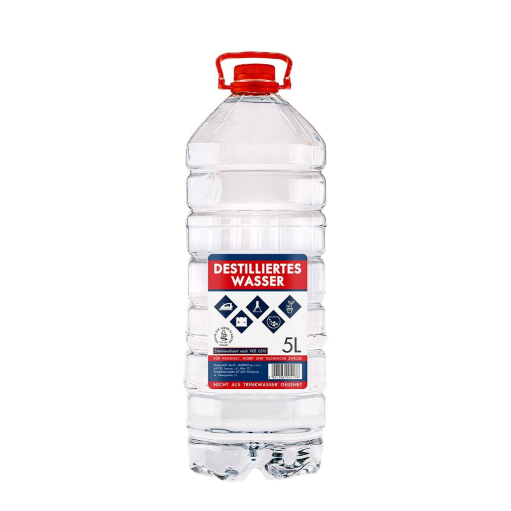 destilliertes Wasser