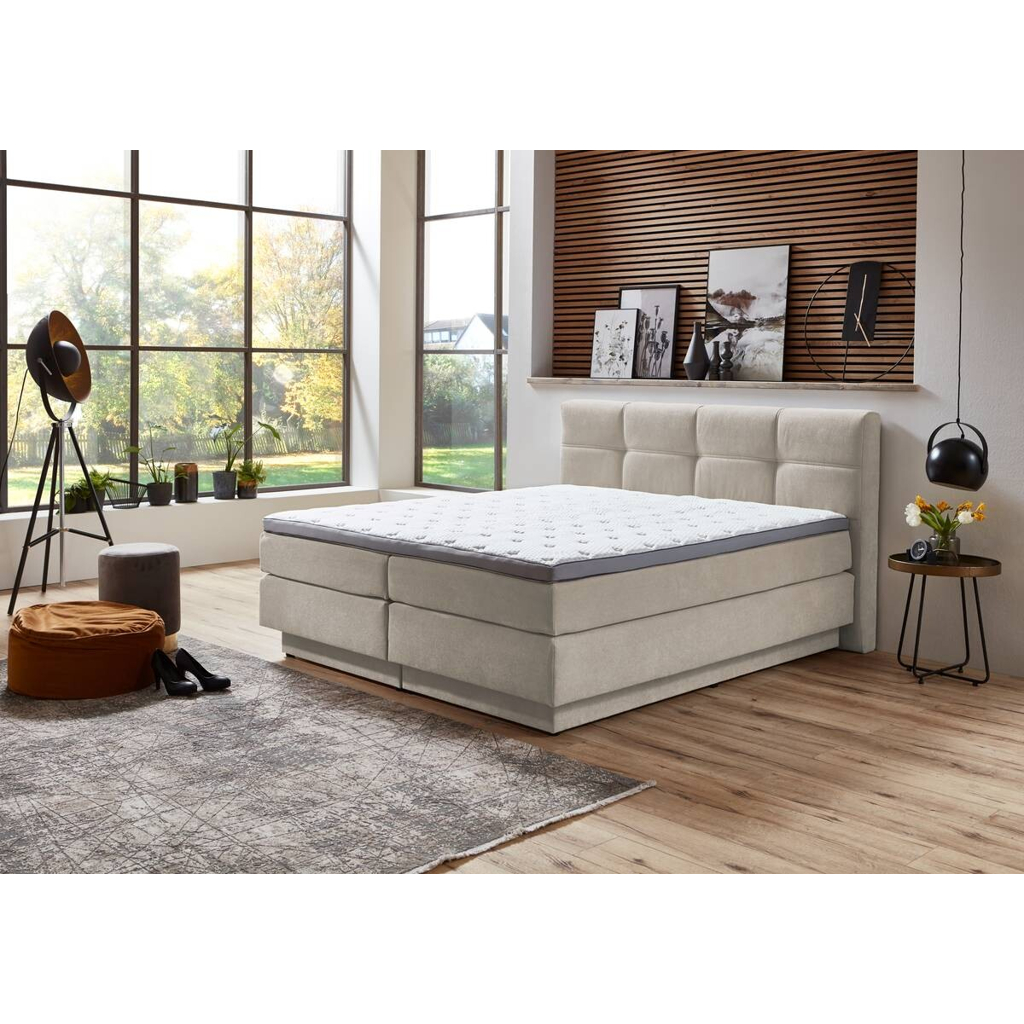 Boxspringbett Portage natur Liegefläche B/L: ca. 180x200 cm