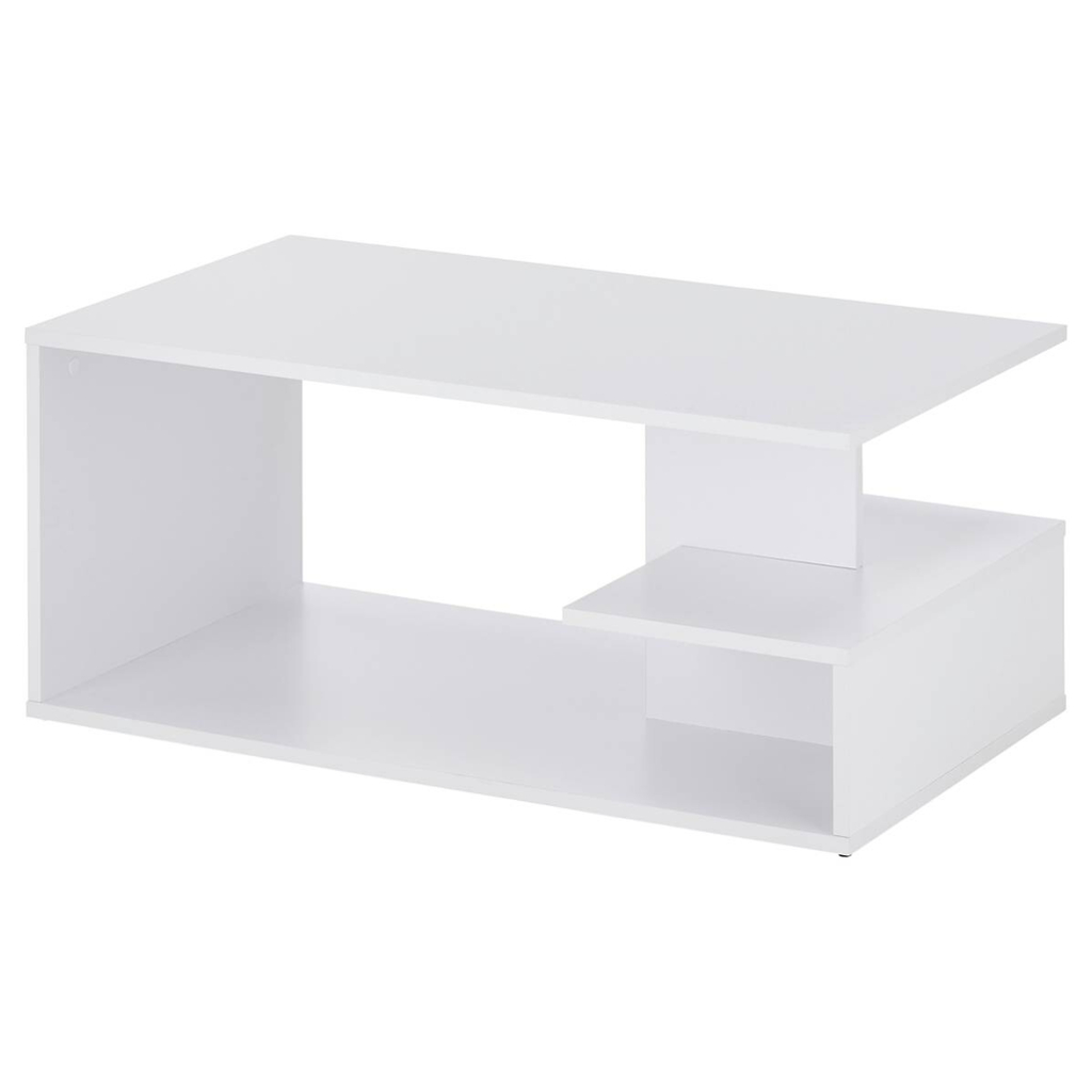 Couchtisch Leen weiß B/H/T: ca. 91x40x51 cm