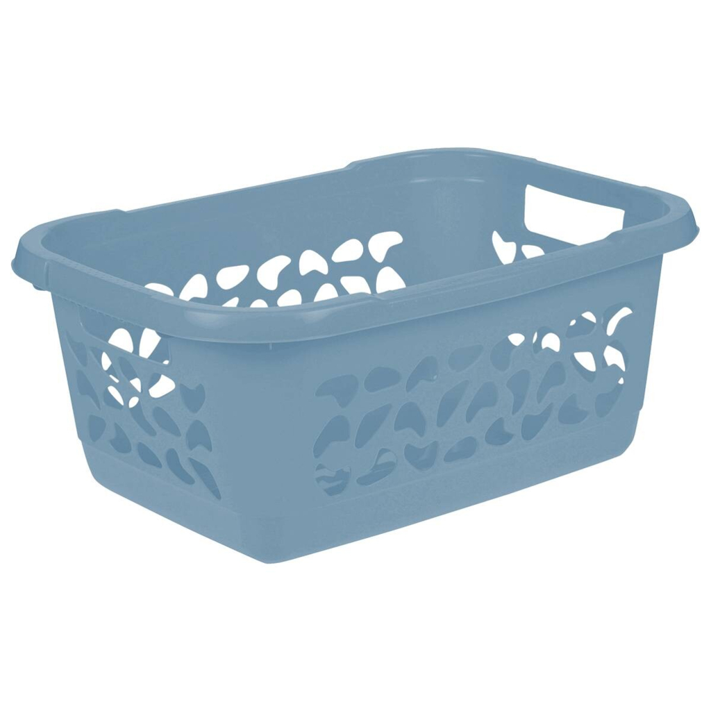 keeeper Wäschekorb blau B/H/L: ca. 40x23x55 cm