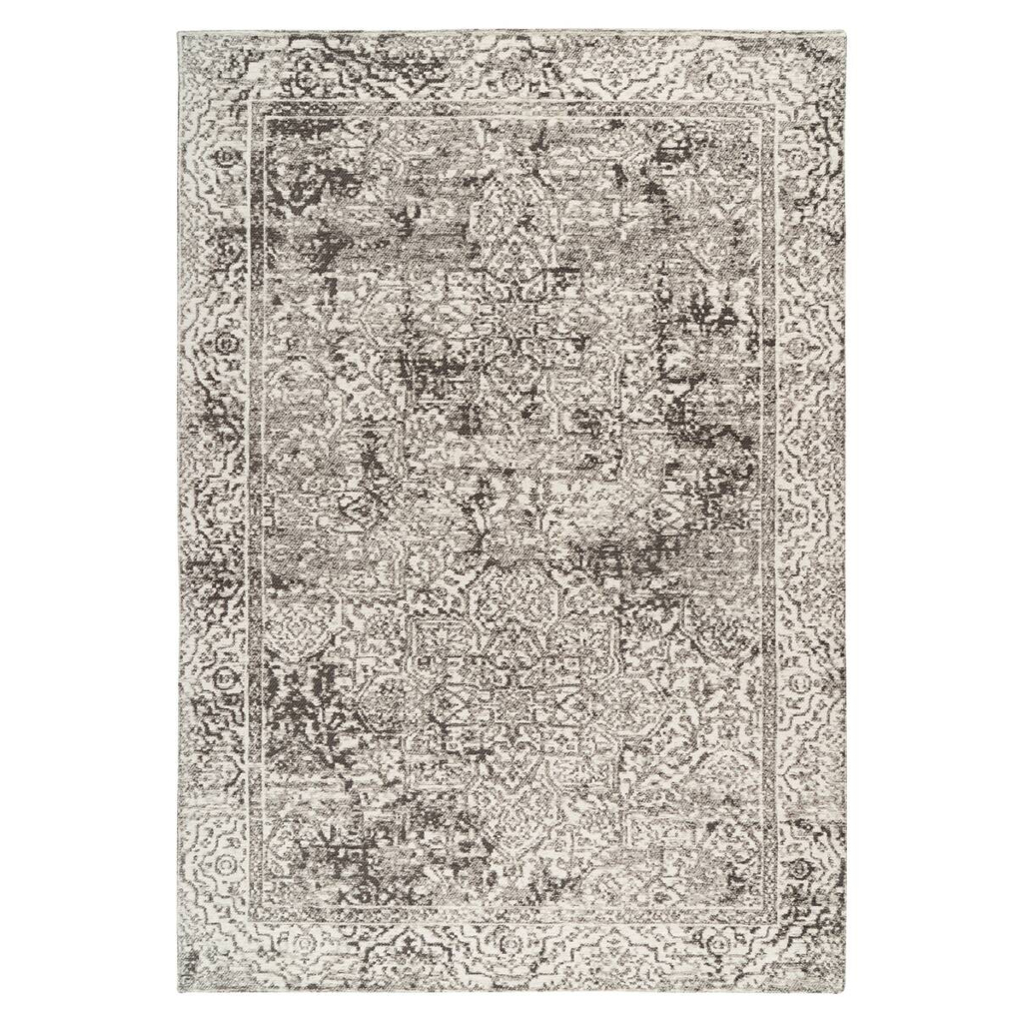 Kayoom Flachflorteppich Davis 225 grau B/H/L: ca. 120x1,2x170 cm