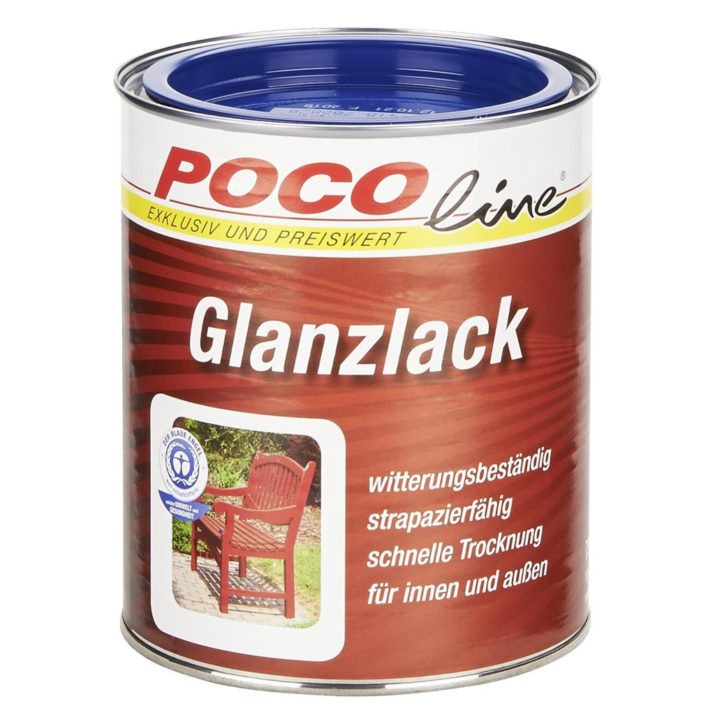 POCOline Acyl Buntlack enzianblau glänzend ca. 0,75 l