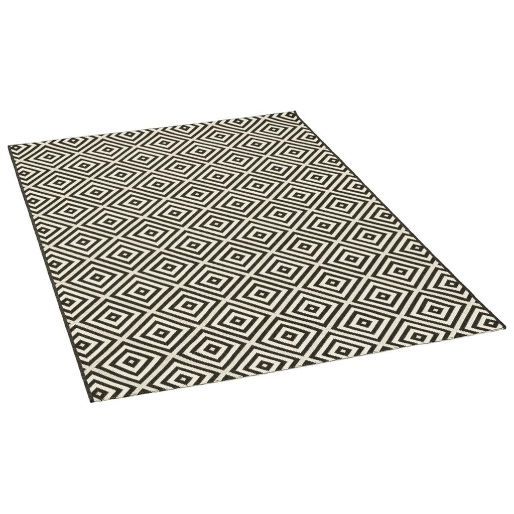 In-/Outdoor-Teppich Ambiente schwarz B/L: ca. 160x230 cm