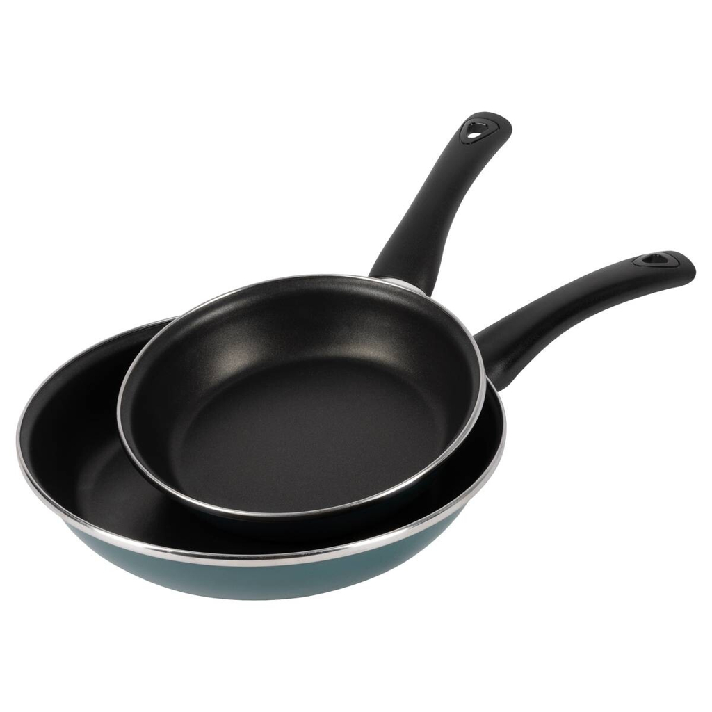 BERGNER Pfannenset CLASSIQUE grün Aluminium 2 tlg.