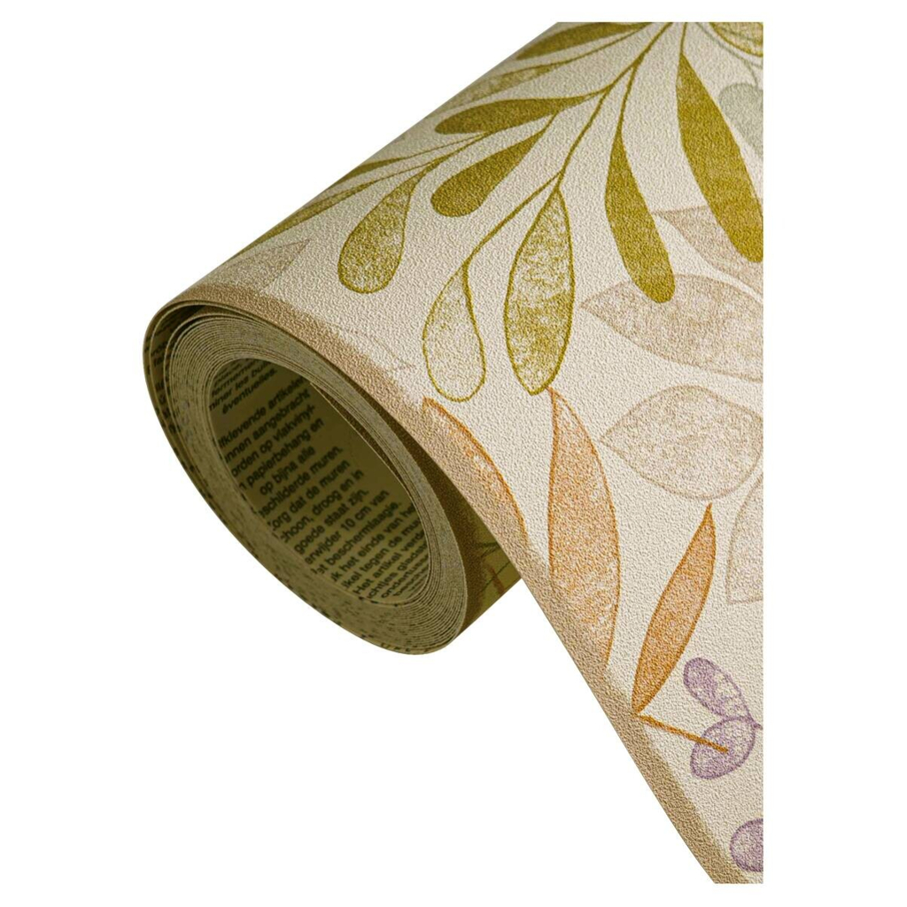A.S.Creation Bordüre beige grau grün B/H/D: ca. 17x500x6,8 cm