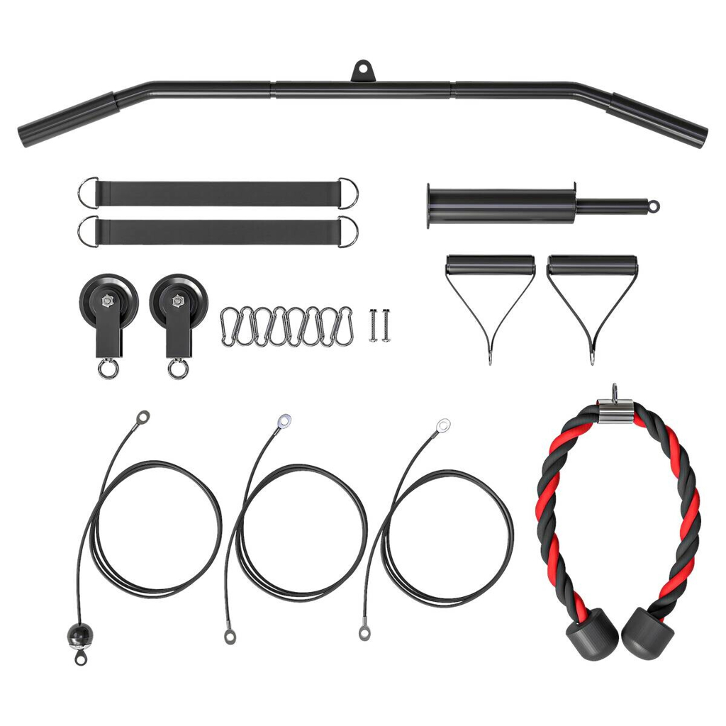 SPORTNOW Kabelzugsystem schwarz Nylon B/H/L: ca. 2,5x200x98 cm