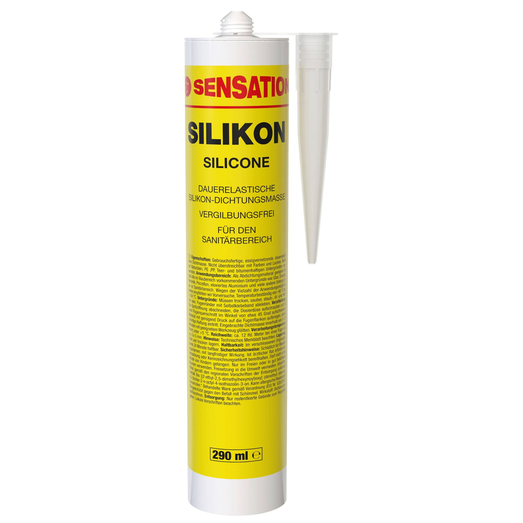 Sensation Silikon transparent ca. 0,29 l