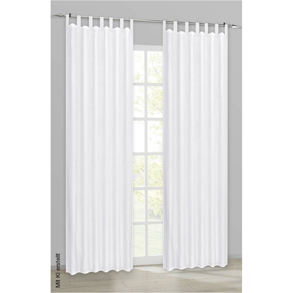 ACUS design collection Kombivorhang Pearl weiß B/L: ca. 135x245 cm