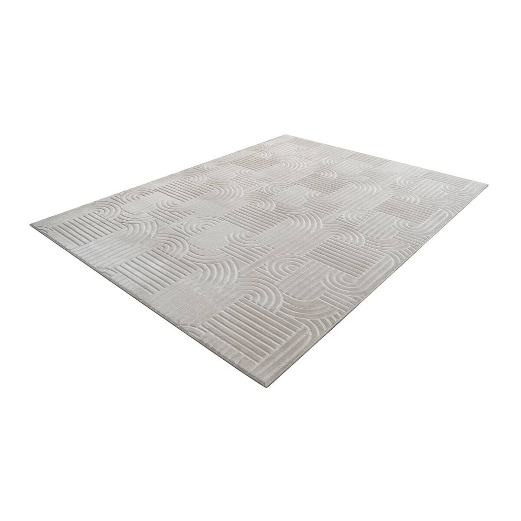 Kayoom Teppich Calma 125 beige B/L: ca. 120x160 cm