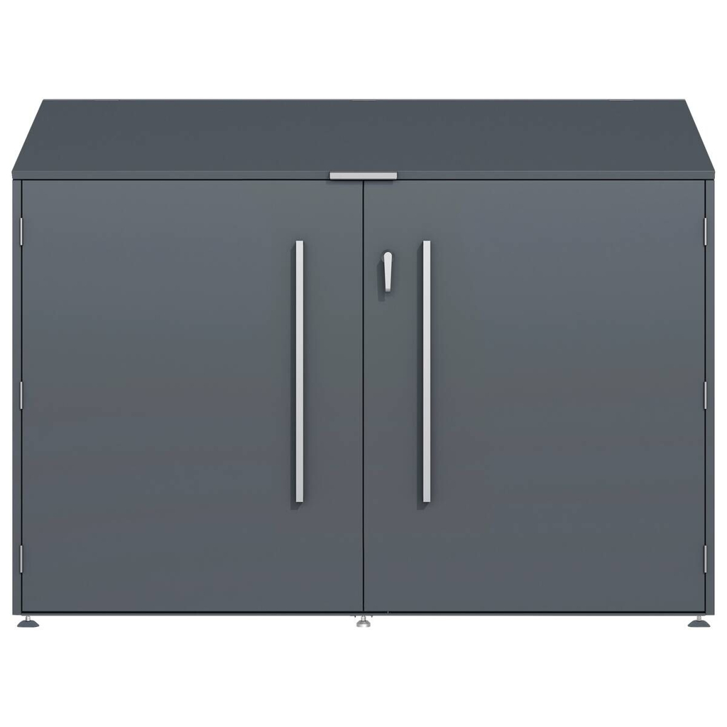 Westmann Fahrradgarage Linea anthrazit anthrazit B/H/L: ca. 200x154x100 cm