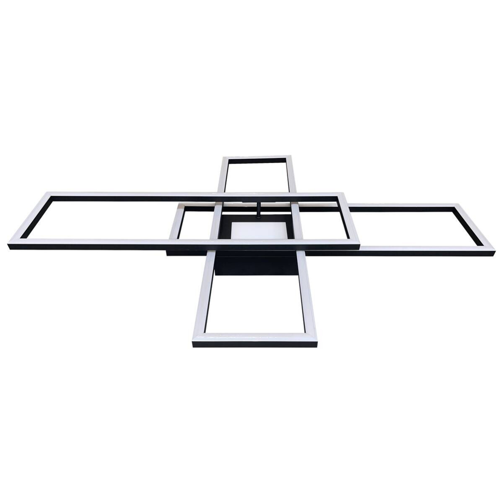 POCOline LED-Deckenleuchte Yara schwarz Kunststoff Metall B/H/L: ca. 69,4x11,5x99,2 cm