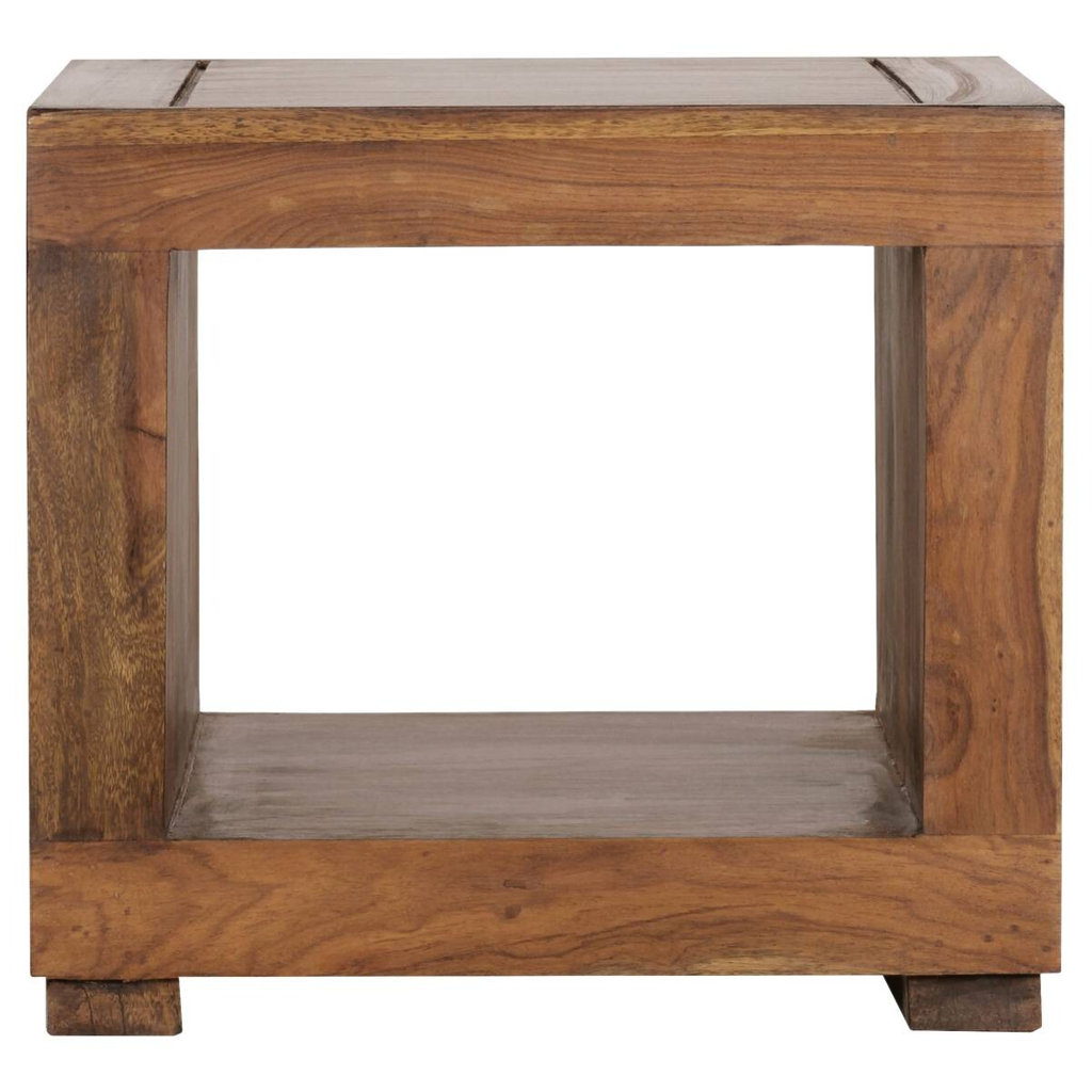Couchtisch natur B/H/T: ca. 50x45x50 cm