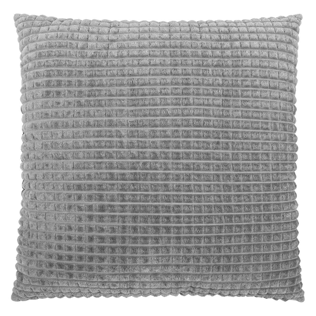 Dekokissen silber Polyester B/H/L: ca. 60x14x60 cm